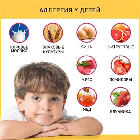 Аллергия на пищевые продукты