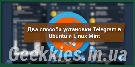 Альтернативные способы установки Telegram в Linux Mint