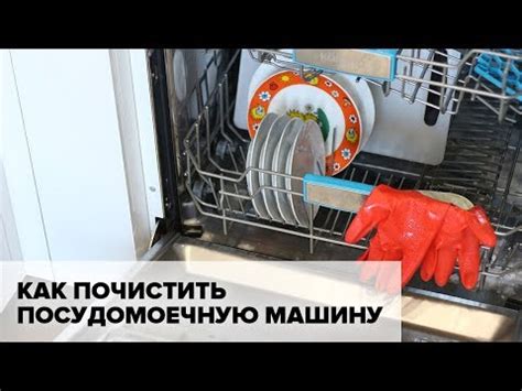 Альтернативные способы ухода за посудомойкой без machine care