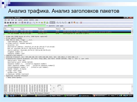 Анализ заголовков пакетов