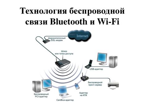 Беспроводные способы подключения