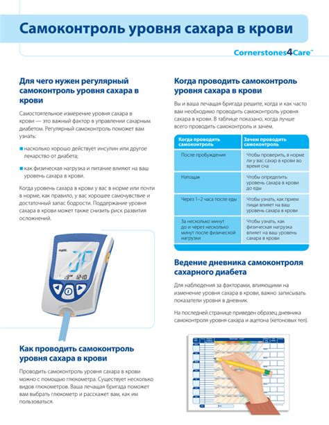 Важность регулярного мониторинга уровня сахара