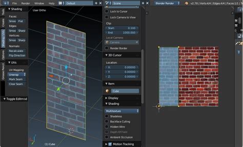 Важные моменты при изменении центра объекта в Blender 3D