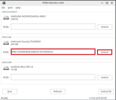 Важные моменты при работе с PSID SSD