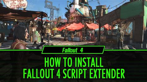 Важные советы при установке Fallout 4 script extender F4SE и Vortex