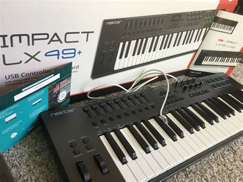 Важные шаги при подключении Nektar Impact LX49