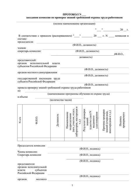 Варианты результата проверки