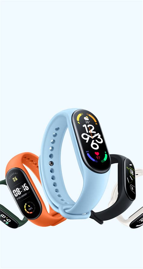 Включение и настройка Xiaomi Smart Band 7