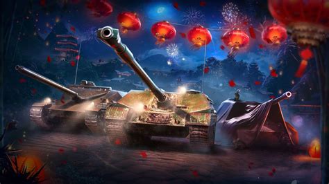 Включение осветительных ламп в World of Tanks Blitz