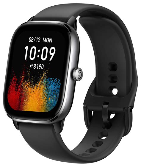 Включение часов Amazfit GTS 4 Mini