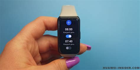 Включение Honor Band 6