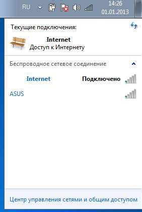 Включение WiFi на ноутбуке Asus VivoBook