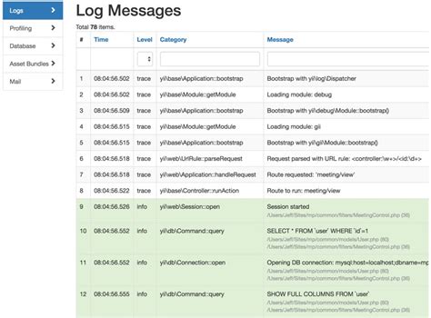 Включение Yii2 debug panel на хостинге