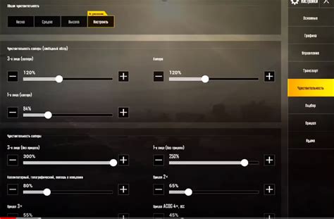 Возможности настройки в PUBG