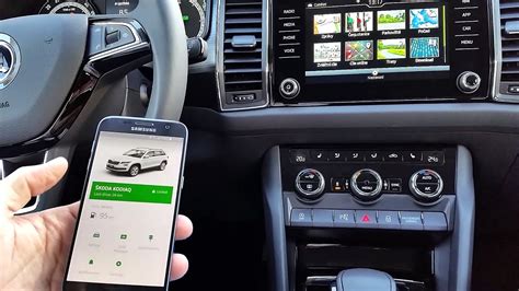 Возможности Android Auto на Škoda Kodiaq