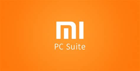 Восстановление с помощью Mi PC Suite