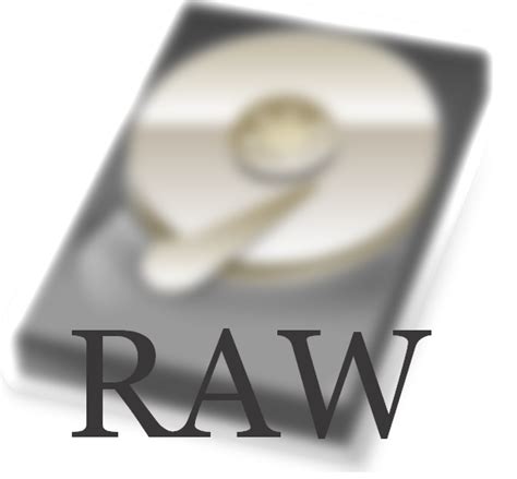 Восстановление raw диска