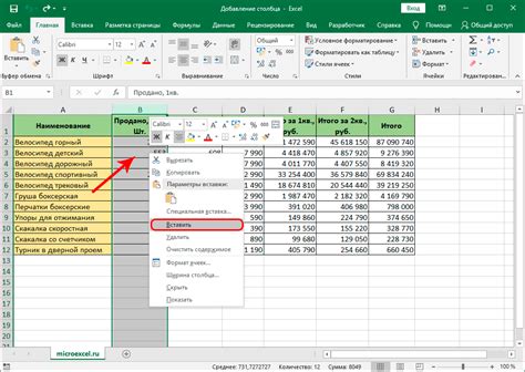 Вставка данных в Excel: инструкция