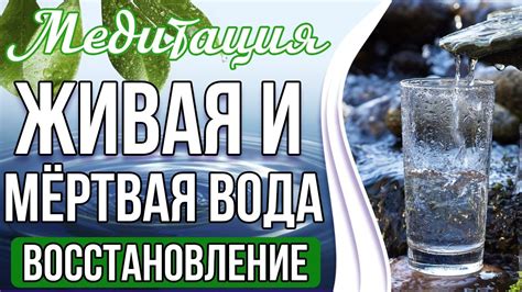 Второй рецепт: мёртвая вода для восстановления кожи