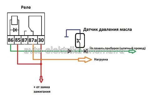 Второй шаг: монтаж аварийного реле