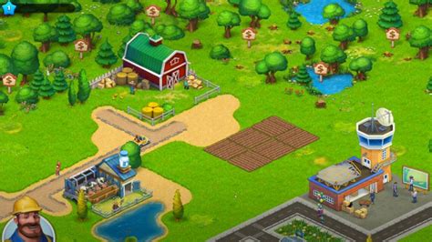 Вход в игру Township через Фейсбук