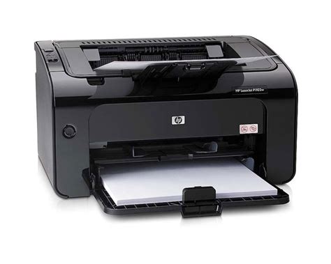 Выберите модель принтера HP LaserJet P1102