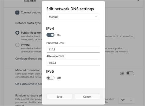 Выбор плана настройки Cloudflare DNS