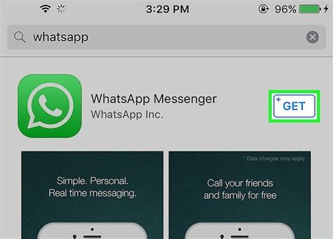 Выход из WhatsApp Web на iPhone