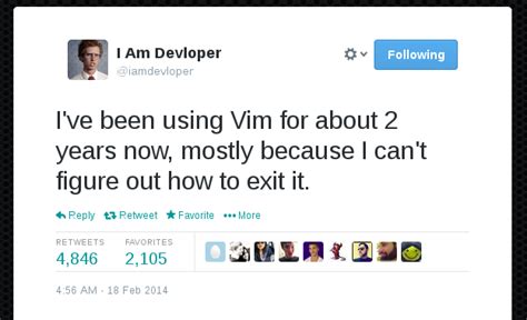 Выход из vim