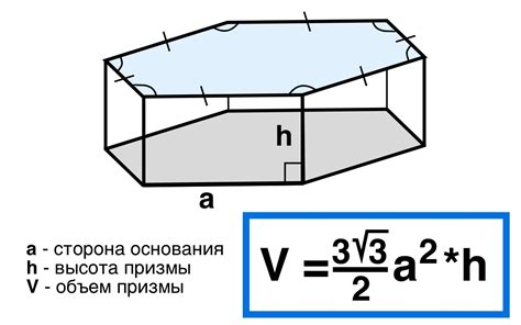 Вычисление объема треугольной призмы