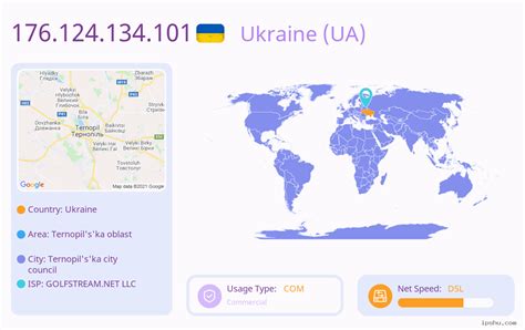 Геолокация через IP-адрес