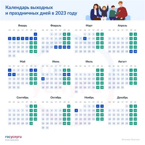 График работы и выходные дни