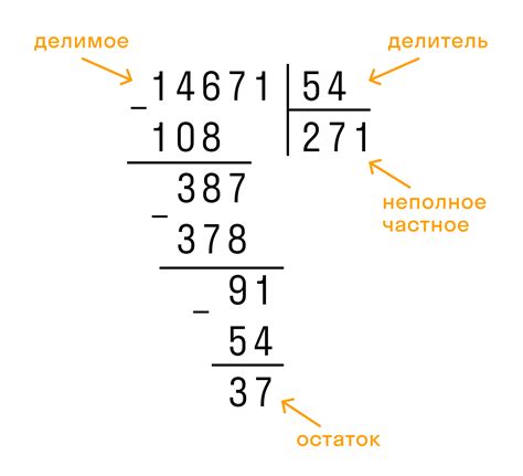 Деление чисел с остатком