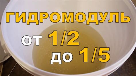 Добавление воды