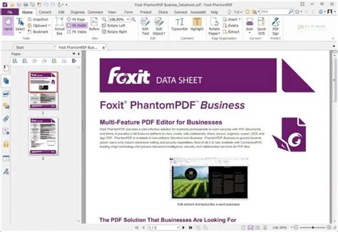 Дополнительные полезные функции Foxit Phantom