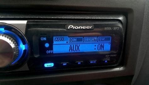 Дополнительные советы по использованию AUX на магнитоле Pioneer Carrozzeria