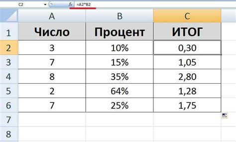 Другие способы увеличения чисел на процент в Excel