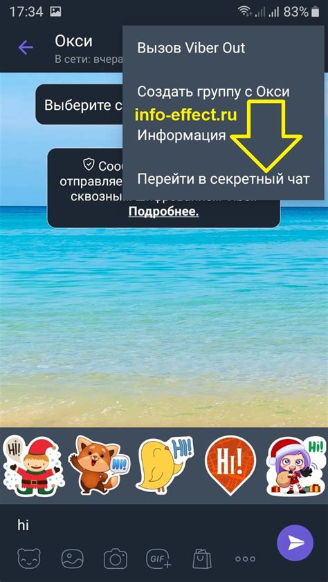 Есть ли секретный чат в Viber?