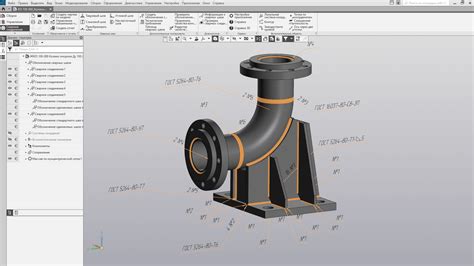 Загрузка и экспорт проекта в Компас 3D v21 Home