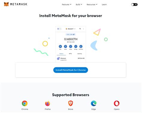 Загрузка MetaMask