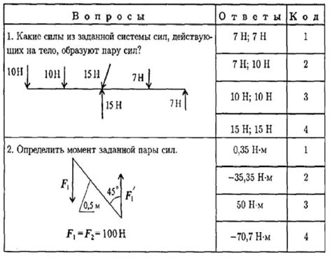 Заданная масса и высота