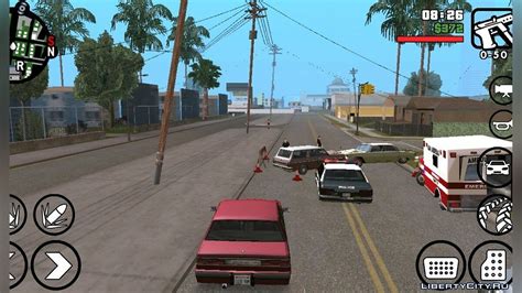 Запуск GTA San Andreas с установленными модами на Android