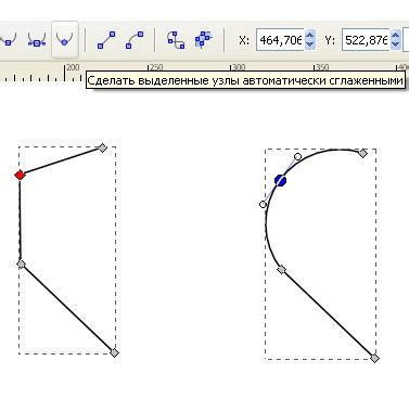 Зачем создавать узлы в Inkscape?