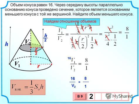 Значение высоты конуса в геометрии и практике