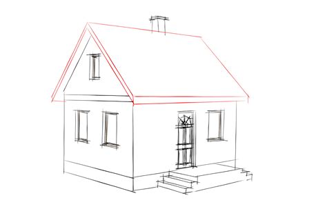 Идеи для быстрого и качественного рисования дома