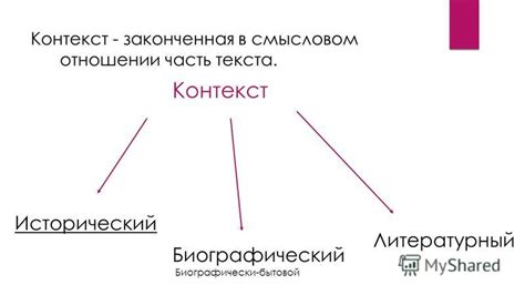 Изучение контекста и обстоятельств