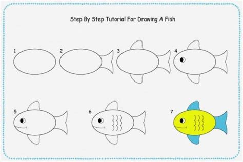 Изучение основ рисования рыб