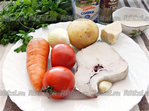 Ингредиенты для вкусных блинов из трески