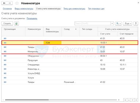 Инструкция по настройке счетов учета номенклатуры в 1С 8.3