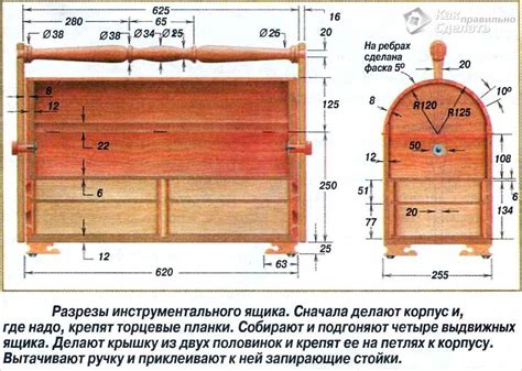 Инструменты для создания ящика